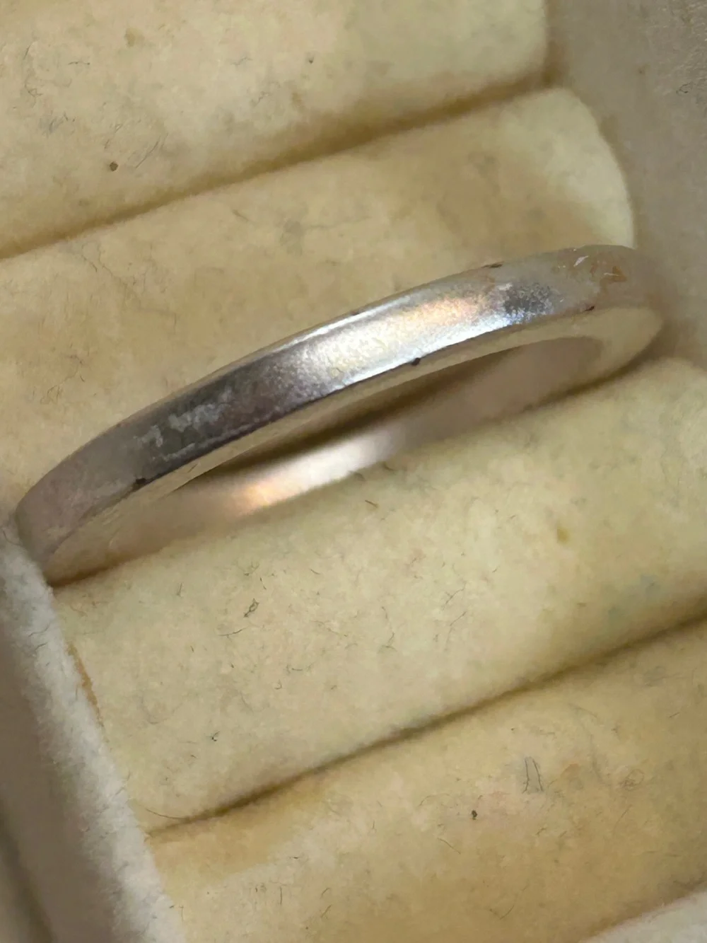 Classic Women's Silver Band Ring - Polished Minimalist Jewelry
